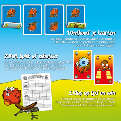 999 Games Beverbende - Kaartspel