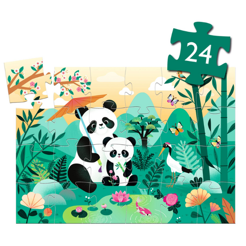 Djeco Puzzel - Leo, de Panda 24st. (+3)