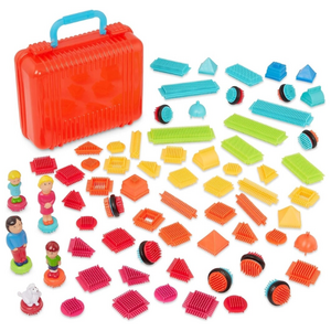 Bristle Blocks in koffertje 85 delig