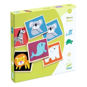 Djeco Spel - Memo Wood