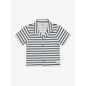 En*fant En Fant - Shirt Sweat Stripe - Medieval Blue 230615