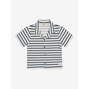 En*fant En Fant - Shirt Sweat Stripe - Medieval Blue 215395
