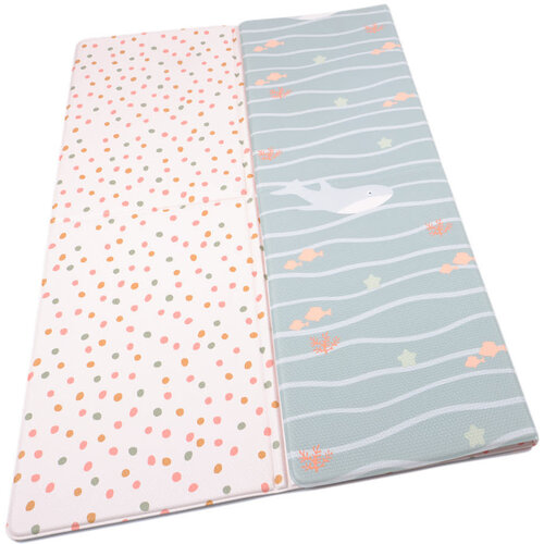 Little gem. Little gem on the move - All about dots - underwater world 140x140cm