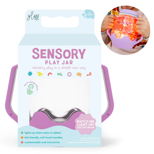 Glopals Sensory play cup purple