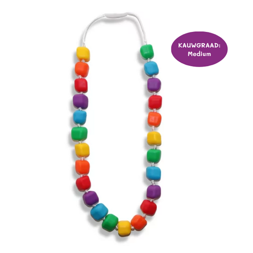 Jellystone Designs Bijtketting "Heldere Regenboog"