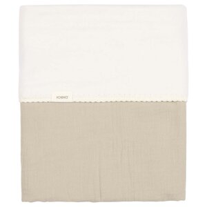 Koeka Wiegdeken Cotton Fleece Faro sage
