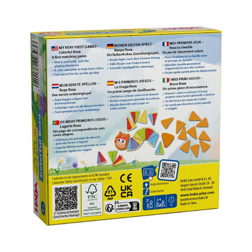 HABA My Very First Games To Go - Colorful Rosa