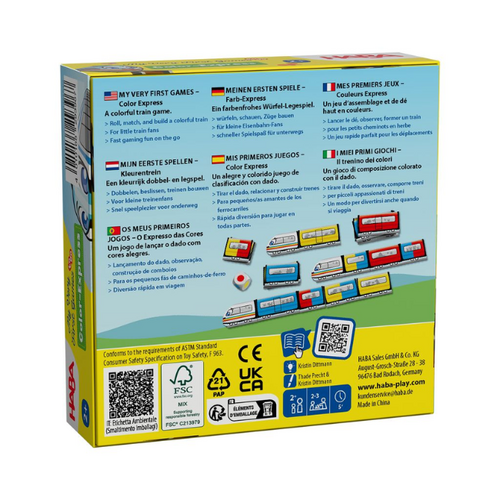 HABA My Very First Games To Go - Color Express