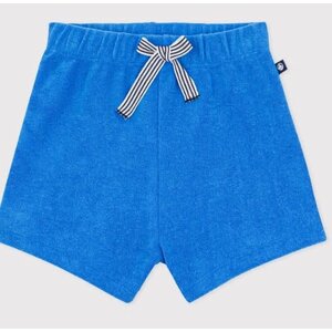 Petit Bateau Korte babybroek van effen badstof