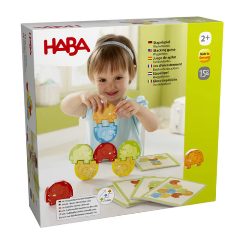 HABA Stapelspel - Waggelfanten HABA Stapelspel - Waggelfanten