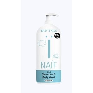 Naïf 2-in-1 Shampoo & Body Wash 0% Parfum 500ml