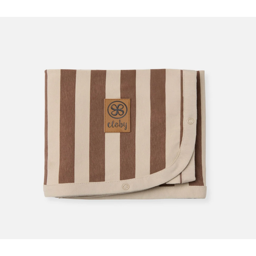 Cloby Multifunctional UV Blanket UPF50+  Peanut/Sandy Stripe