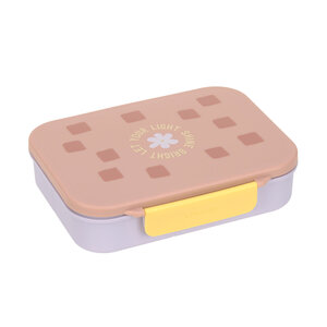 Lassig Bento-Lunchbox Pattern Party rose/lilac