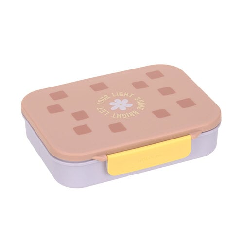 Lassig Bento-Lunchbox Pattern Party rose/lilac