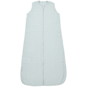 Meyco Baby Slaapzak ongevoerd hydrofiel - uni grey blue 110cm