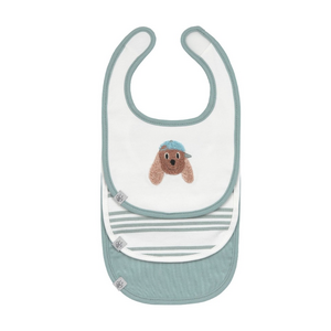Lassig Newborn Bib 3 pcs Tiny Team Dog
