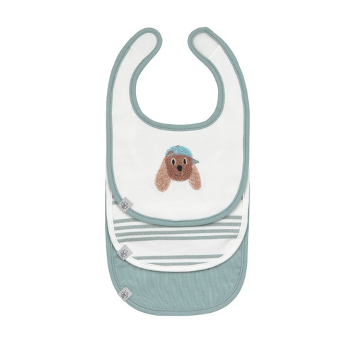 Lassig Newborn Bib 3 pcs Tiny Team Dog