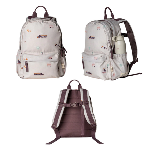 Citron Medium Backpack - Vehicles