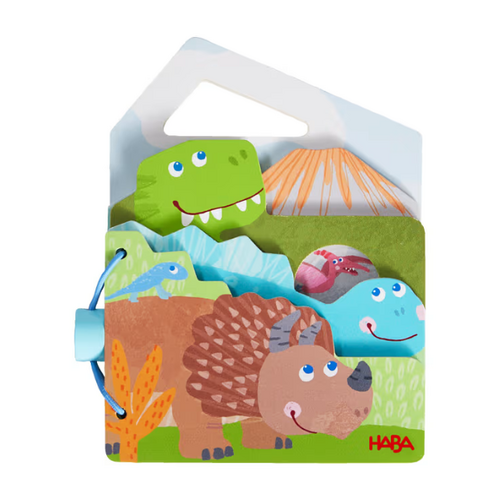 HABA Houten babyboek "Dino's"