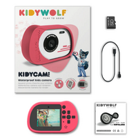 KIDYCAM-PRO - Waterdichte Camera "roze"