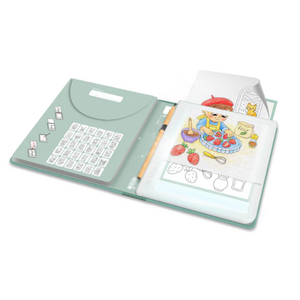 kidywolf KIDYDRAW-PAD - Verlichte tekentablet "Food" (+6)