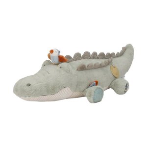 Little Dutch Activiteitenknuffel Krokodil XL - Groen - Safari Friends GRS Little Dutch Activiteitenknuffel Krokodil XL - Groen - Safari Friends GRS