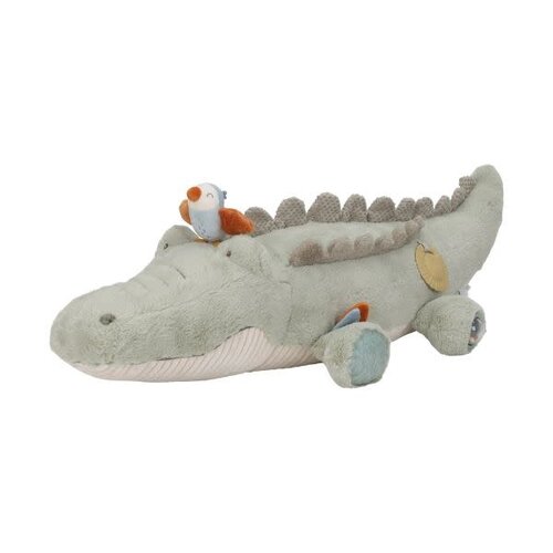 Little Dutch Activiteitenknuffel Krokodil XL - Groen - Safari Friends GRS