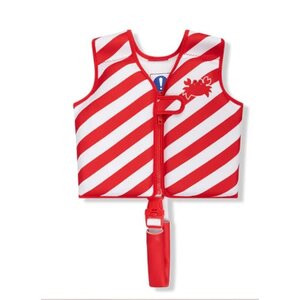 Swim Essentials Zwemvest - Rood/Wit - Crabby 1/2jaar Swim Essentials Zwemvest - Rood/Wit - Crabby 1/2jaar