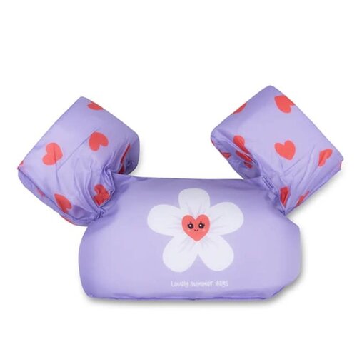Swim Essentials Puddle Jumper - Lila - Sweet Hearts - 2/6 Jaar Swim Essentials Puddle Jumper - Lila - Sweet Hearts - 2/6 Jaar