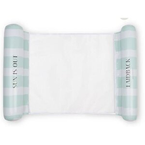 Swim Essentials Water Hangmat - Groen - Resort Stripe