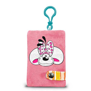 Diddl DIDDL mini pluche notitieboek a7 met sleutelhanger (diverse kleuren)