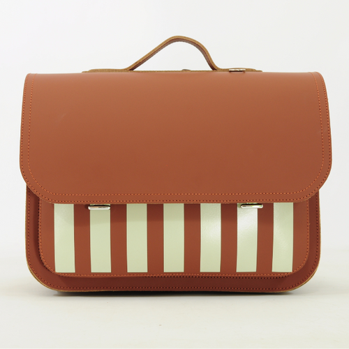 Own Stuff Boekentas lagere school met 2 magneetsloten - Beach Chestnut