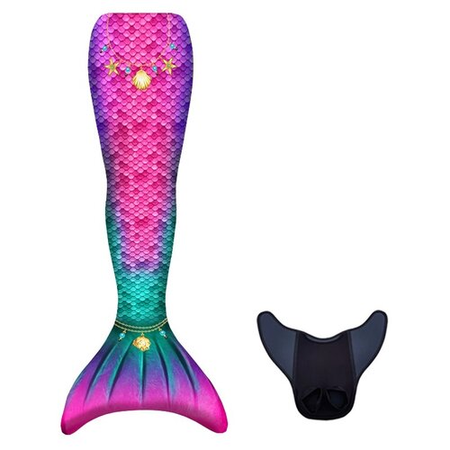Kuaki Mermaids 2-delige Zeemeerminstaart Set Star - S | 10 jaar