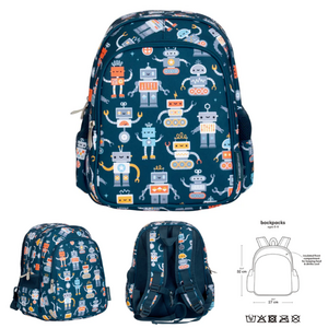 A Little Lovely Company Backpack - Robots A Little Lovely Company Backpack - Robots