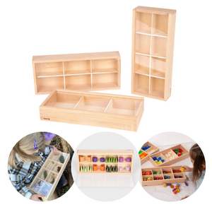 Tickit Houten ontdekkingsdozen (3st.) Tickit Houten ontdekkingsdozen (3st.)