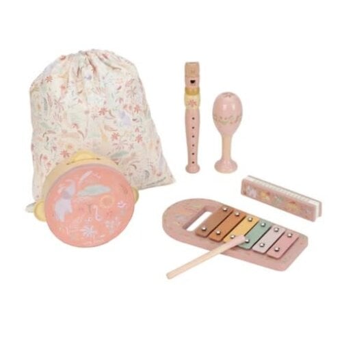 Little Dutch Muziekset - Roze - Safari Friends