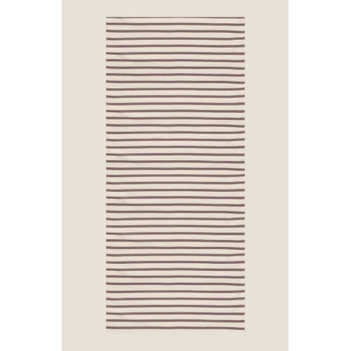 Molisandco Microfiber towel - Cream & Brown Stripes 90x120cm Molisandco Microfiber towel - Cream & Brown Stripes 90x120cm