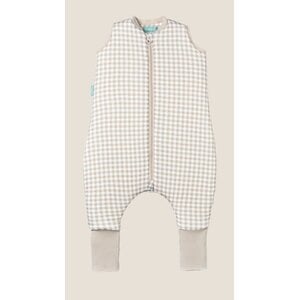 Molisandco Sleeping jumpsuit with socks - Vichy Beige 3J - TOG 2.5 Molisandco Sleeping jumpsuit with socks - Vichy Beige 3J - TOG 2.5