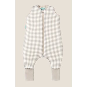 Molisandco Sleeping jumpsuit with socks - Vichy Beige 2J- TOG 2.5 Molisandco Sleeping jumpsuit with socks - Vichy Beige 2J- TOG 2.5