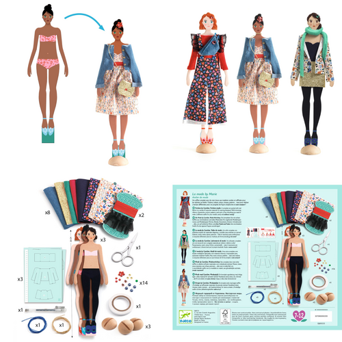 Djeco Knutseldoos - Atelier Mode 'Marie'