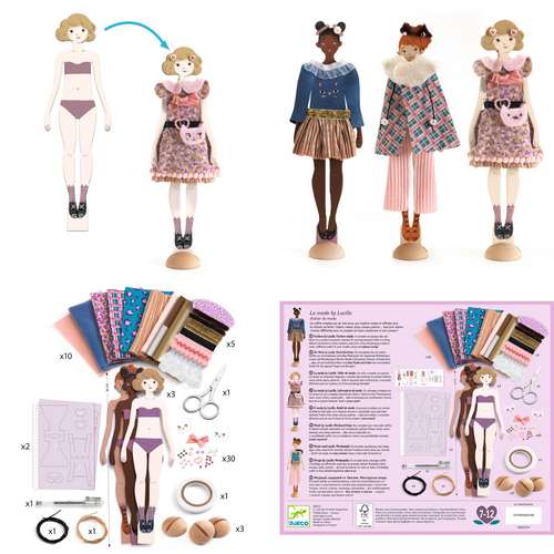 Djeco Knutseldoos - Atelier Mode 'Lucille'