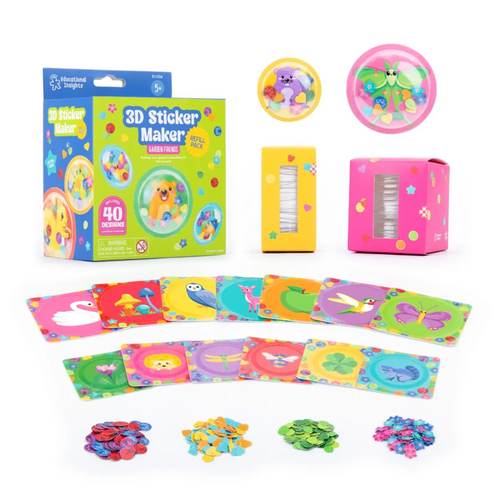 Educational Insights 3D Sticker Maker Kit Refil Set