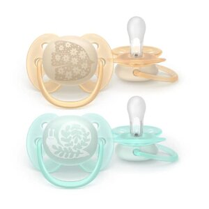 Avent Fopspeen +0m Soft design mint - vanilla Avent Fopspeen +0m Soft design mint - vanilla