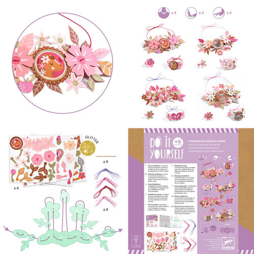 Djeco DIY - Juwelen maken 'Medaillons' (+6)