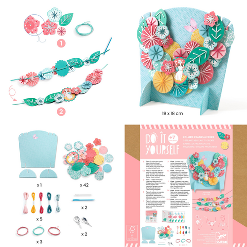 Djeco DIY - Bloemenkettingen maken (+7j)