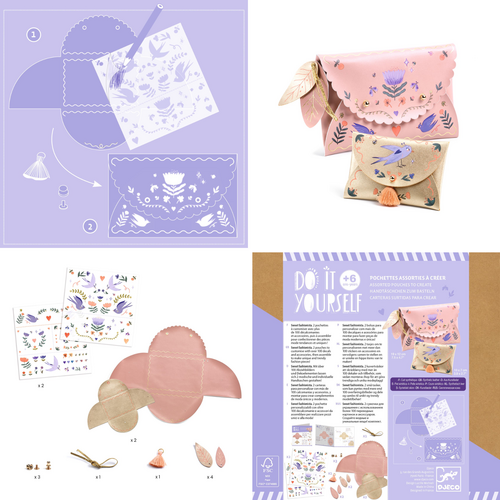Djeco DIY - Tasjes maken (+6j) Djeco DIY - Tasjes maken (+6j)