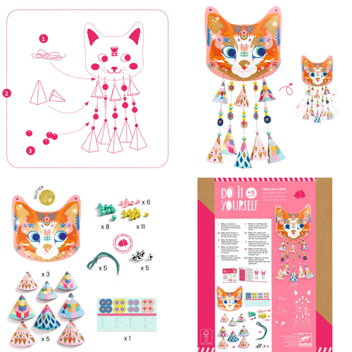 Djeco DIY - Windmobiel 'Kitty' (+5j) Djeco DIY - Windmobiel 'Kitty' (+5j)