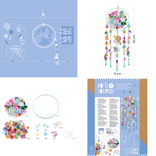 Djeco DIY - Zonnevanger 'Paradijsvogel' (+7j) Djeco DIY - Zonnevanger 'Paradijsvogel' (+7j)