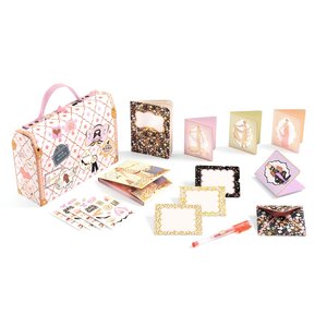 Djeco Schrijfwarenkoffer / Briefpapierset "Tinou"