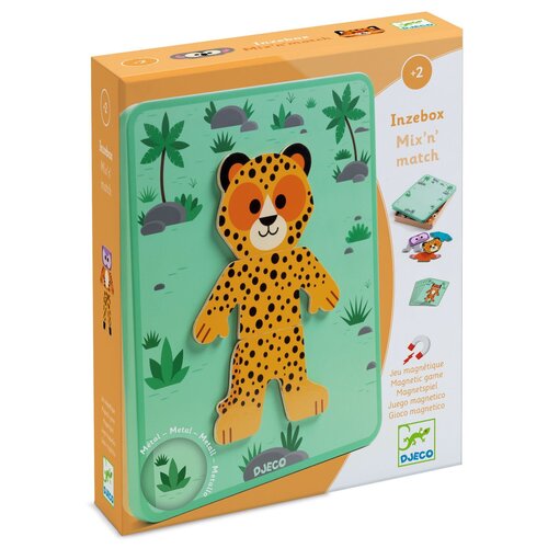 Djeco Spel - Magnetische Inzebox 'Mix'n'match' (+2)